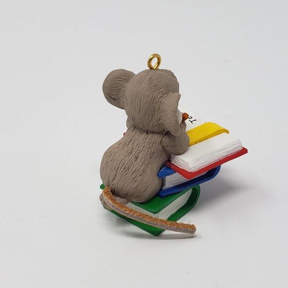 1989 Hallmark Teacher Handcrafted Keepsake Holiday Christmas Ornament. - Picture 6 of 10